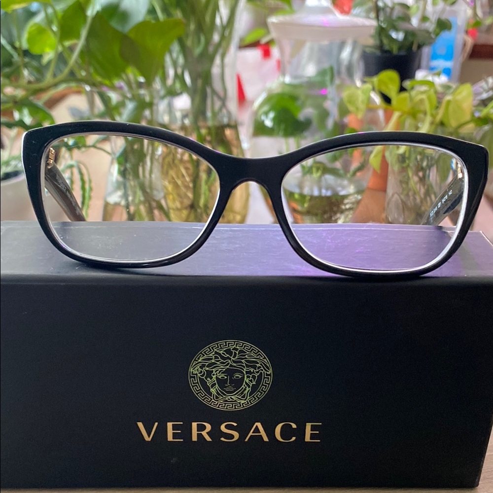 Versace Women's Black Eyeglasses